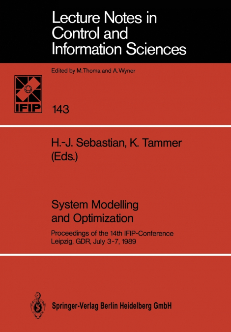 System Modelling and Optimization