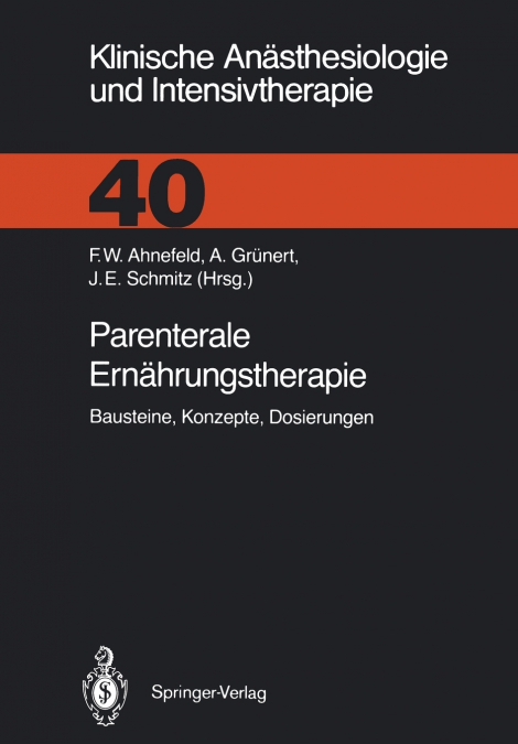 Parenterale Ernährungstherapie