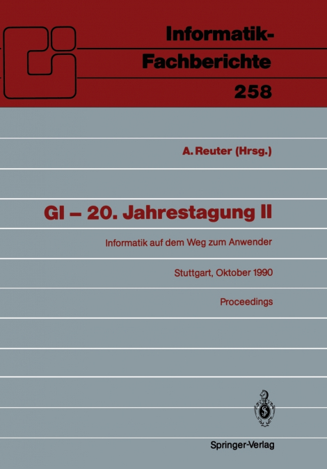 GI - 20. Jahrestagung II