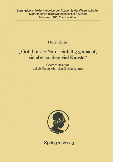 „Gott hat die Natur einfältig gemacht, sie aber schon viel Künste'