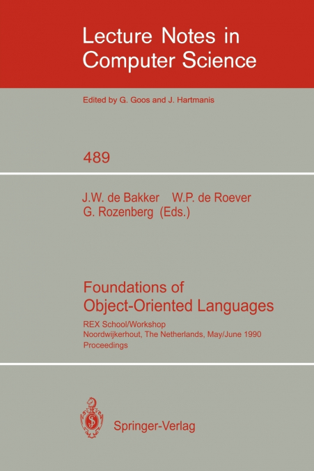 Foundations of Object-Oriented Languages