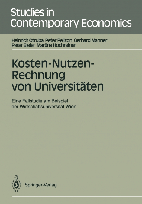 Kosten-Nutzen-Rechnung von Universitäten