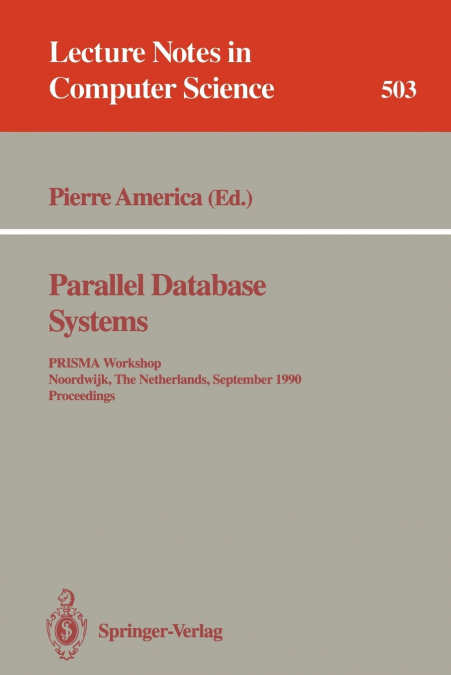 Parallel Database Systems