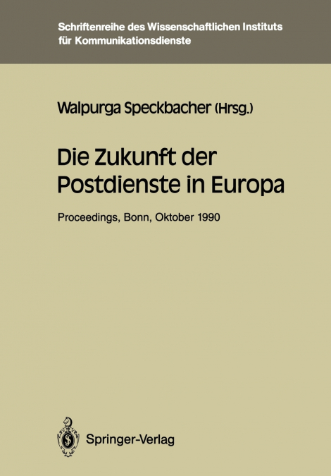 Die Zukunft der Postdienste in Europa