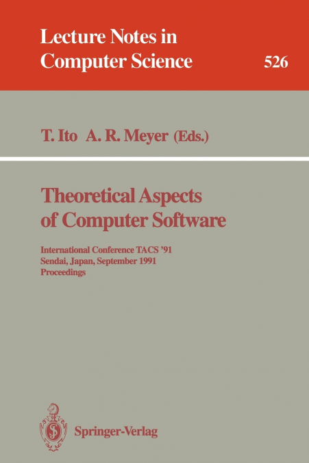 Theoretical Aspects of Computer Software