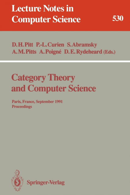 Category Theory and Computer Science
