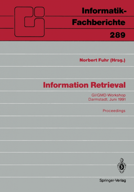 Information Retrieval