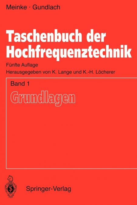 Taschenbuch der Hochfrequenztechnik