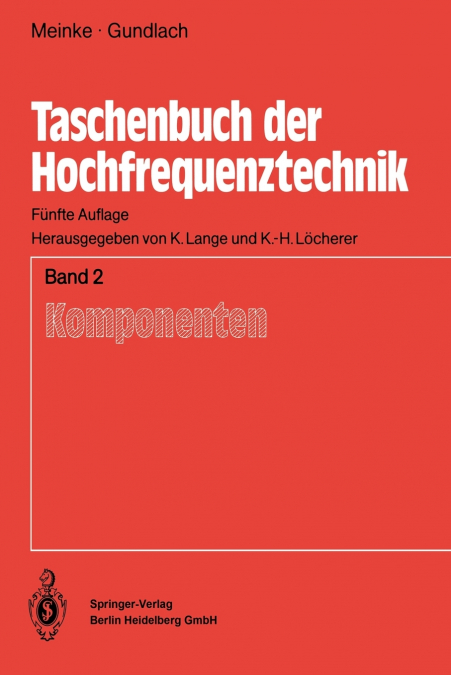 Taschenbuch der Hochfrequenztechnik