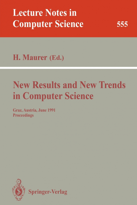 New Results and New Trends in Computer Science