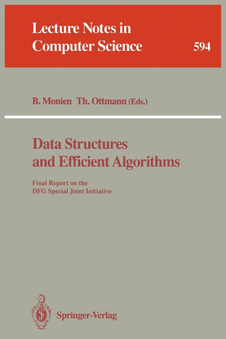 Data Structures and Efficient Algorithms