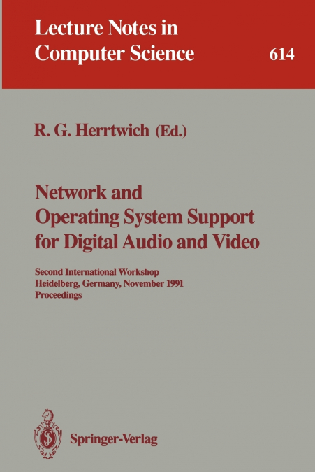 Network and Operating System Support for Digital Audio and Video