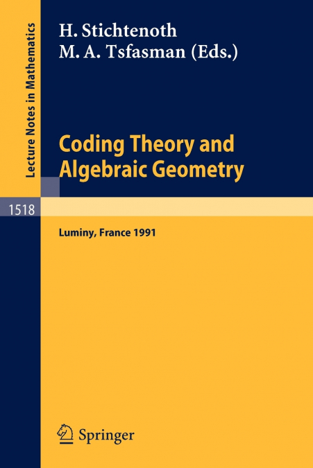 Coding Theory and Algebraic Geometry