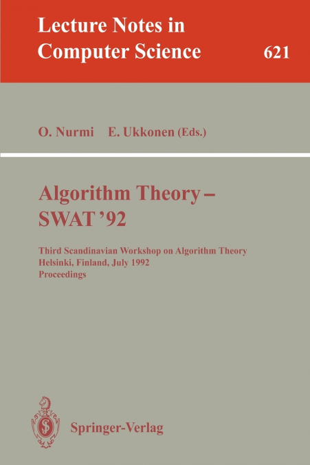 Algorithm Theory - SWAT ’92