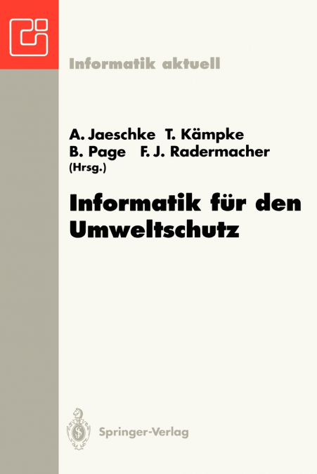 Informatik für den Umweltschutz