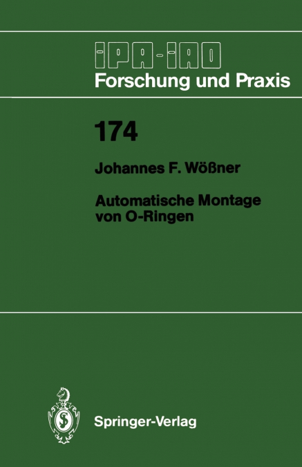 Automatische Montage von O-Ringen
