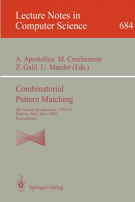 Combinatorial Pattern Matching