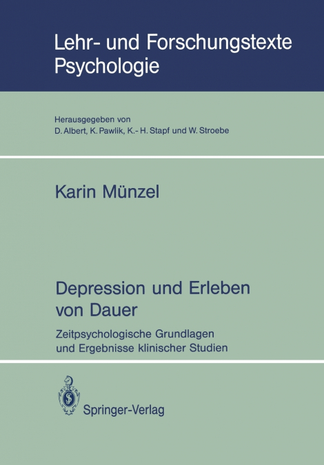 Depression und Erleben von Dauer