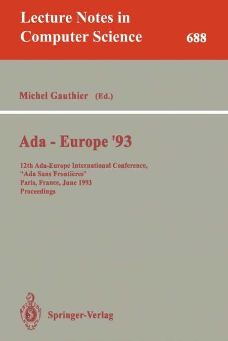 Ada-Europe ’93