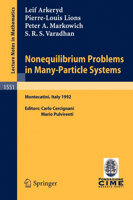 Nonequilibrium Problems in Many-Particle Systems