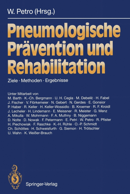 Pneumologische Prävention und Rehabilitation