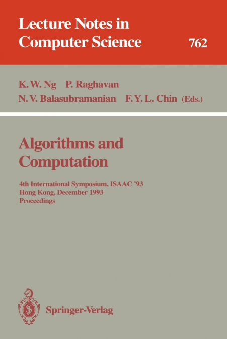 Algorithms and Computation