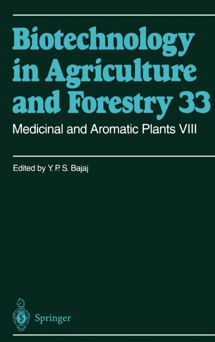 Medicinal and Aromatic Plants VIII