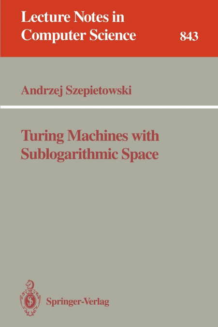 Turing Machines with Sublogarithmic Space