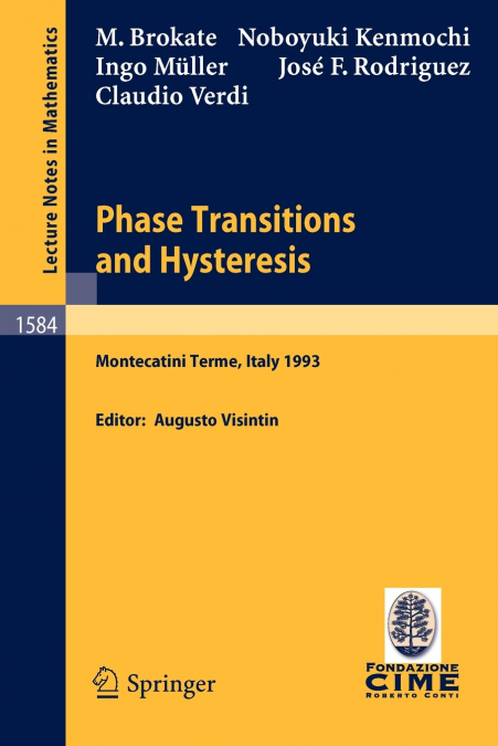 Phase Transitions and Hysteresis