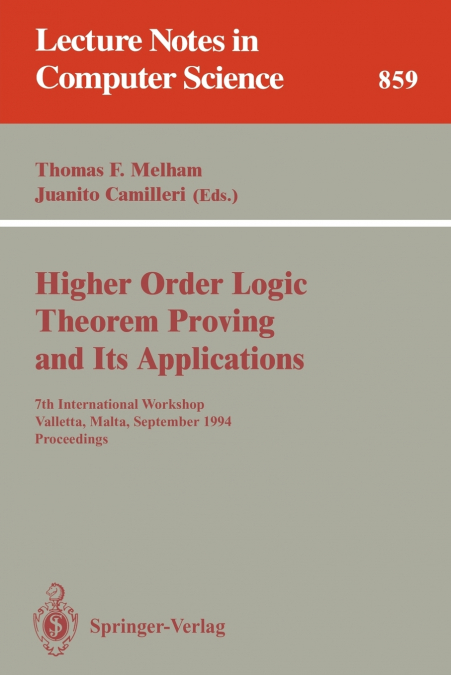 Higher Order Logic Theorem Proving and Its Applications