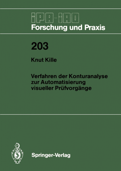 Verfahren der Konturanalyse zur Automatisierung visueller Prüfvorgänge