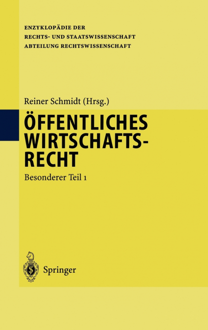 Öffentliches Wirtschaftsrecht