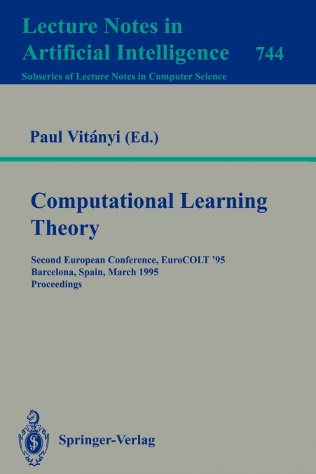 Computational Learning Theory