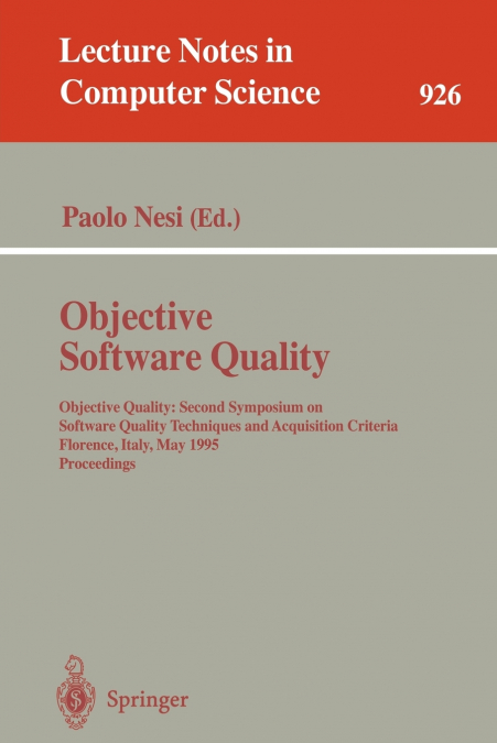 Objective Software Quality