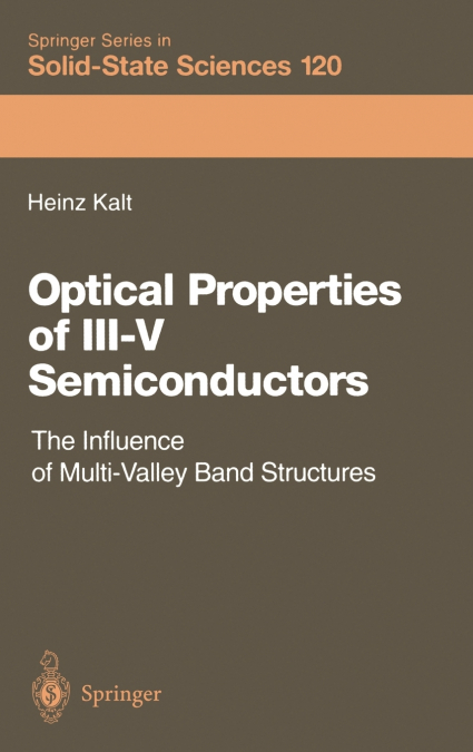 Optical Properties of III-V Semiconductors