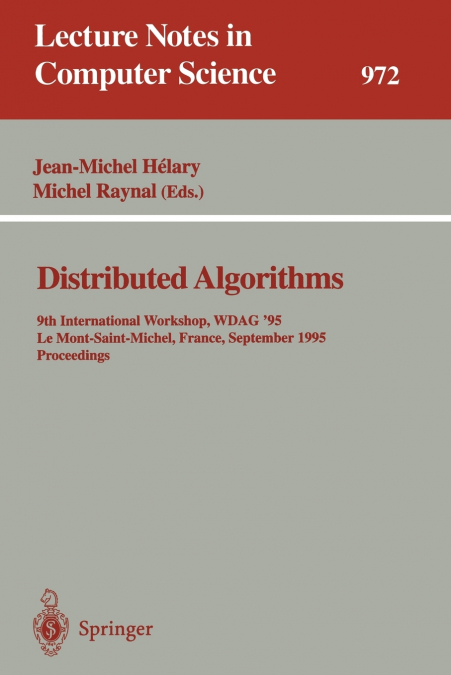 Distributed Algorithms