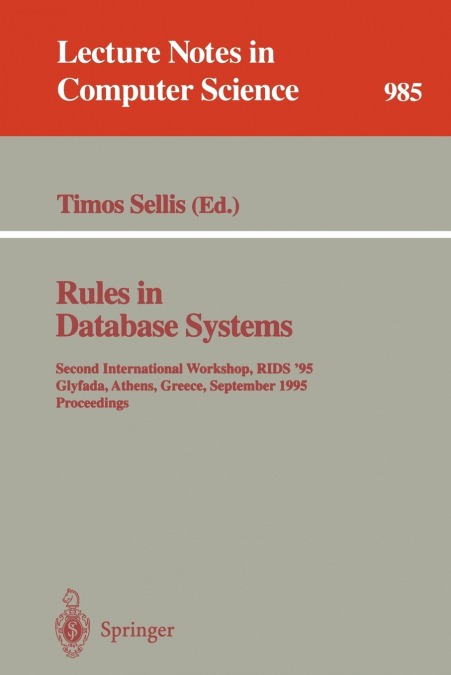 Rules in Database Systems