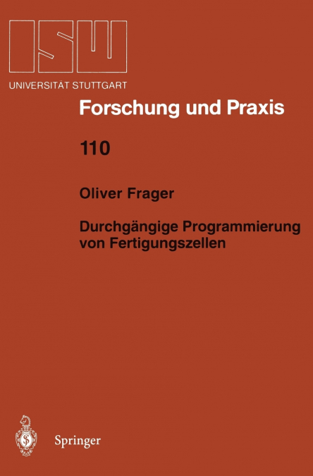 Durchgängige Programmierung von Fertigungszellen