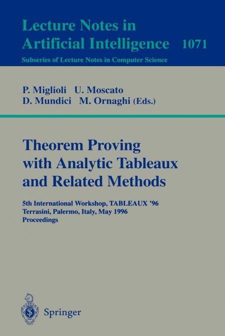 Theorem Proving with Analytic Tableaux and Related Methods