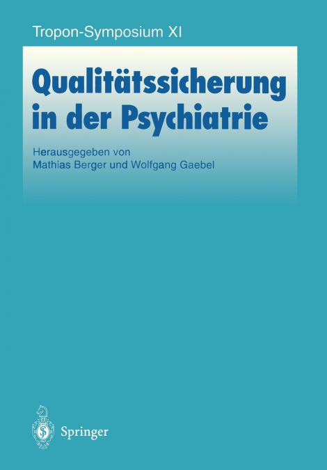 Qualitätssicherung in der Psychiatrie