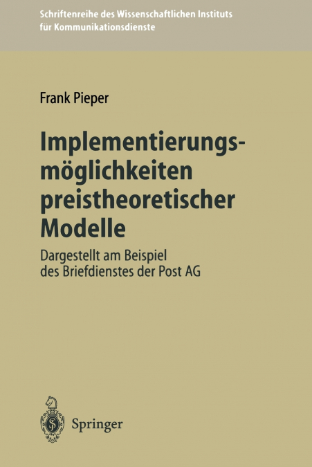 Implementierungsmöglichkeiten preistheoretischer Modelle