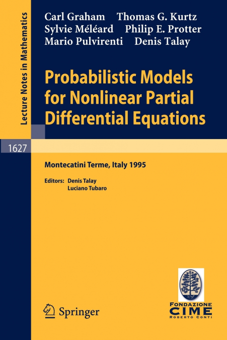 Probabilistic Models for Nonlinear Partial Differential Equations