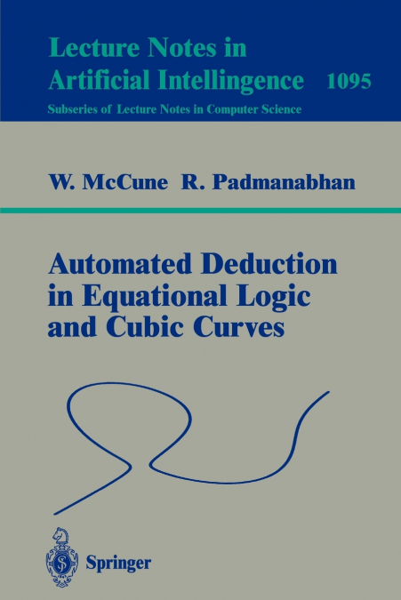 Automated Deduction in Equational Logic and Cubic Curves