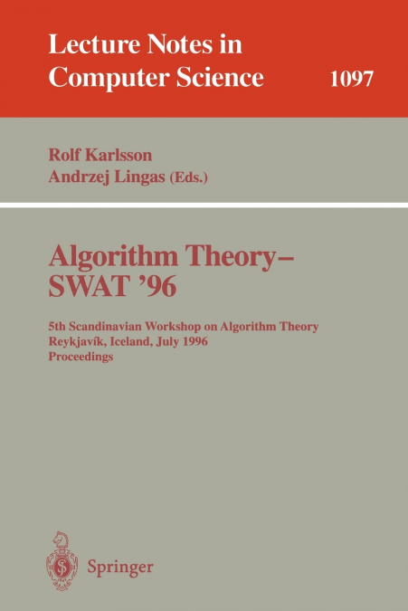 Algorithm Theory - SWAT ’96