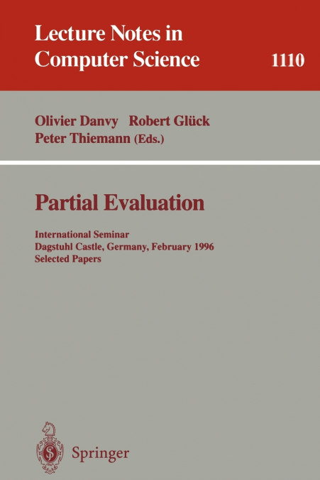 Partial Evaluation