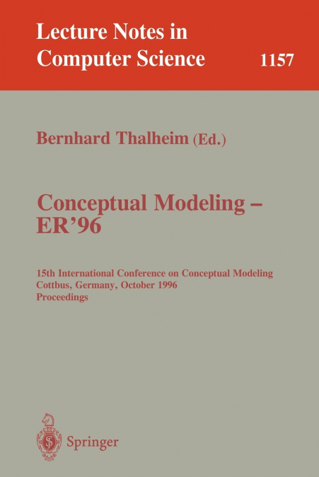 Conceptual Modeling - ER ’96