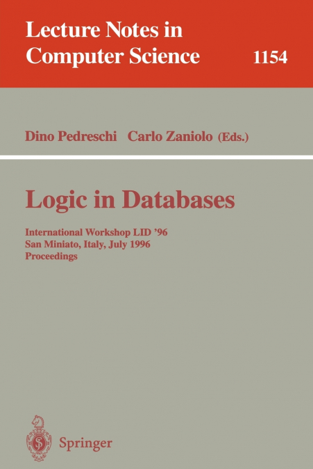 Logic in Databases