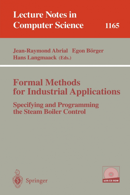 Formal Methods for Industrial Applications