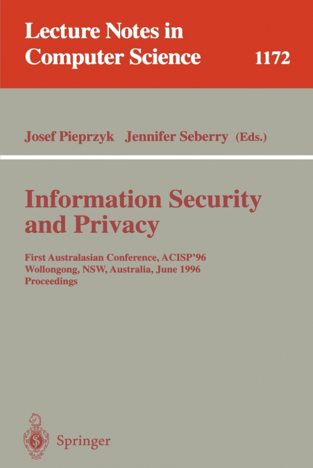 Information Security and Privacy