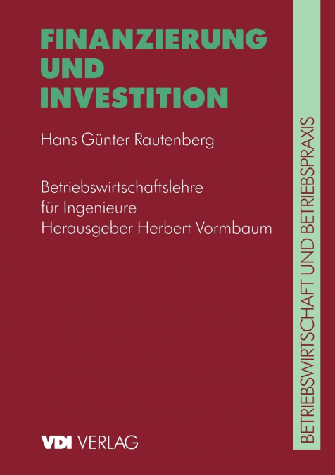 Finanzierung und Investition